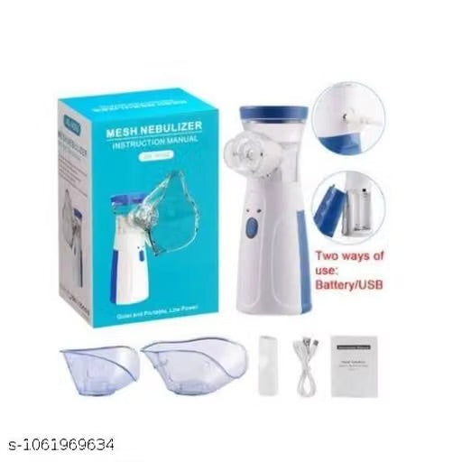 Portable Mesh Nebulizer Machine for Adults & Kids | Handheld Respiratory Nebulizer