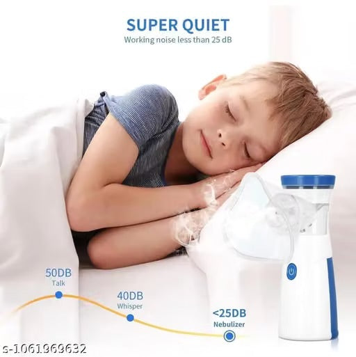 Portable Mesh Nebulizer Machine for Adults & Kids | Handheld Respiratory Nebulizer