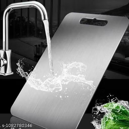 Stainless Steel Cutting Board for Kitchen | Durable, Hygienic & Easy to Clean Chopping Board