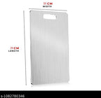Stainless Steel Cutting Board for Kitchen | Durable, Hygienic & Easy to Clean Chopping Board