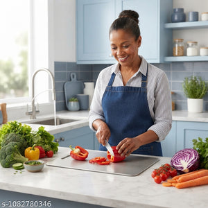 Stainless Steel Cutting Board for Kitchen | Durable, Hygienic & Easy to Clean Chopping Board - stellar-photo-guarantee